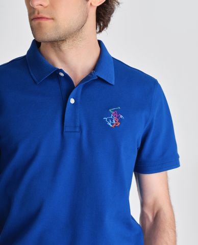  BEVERLY HILLS POLO CLUB - Áo polo nam cổ bẻ tay ngắn trẻ trung 