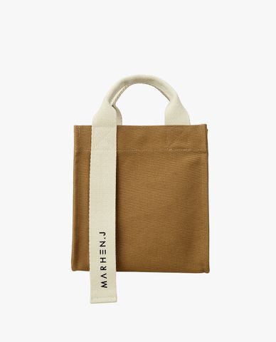  Marhen.J - Túi đeo vai nữ chữ nhật vải bố Ricky Mini 