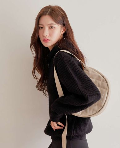  Marhen.J - Túi đeo vai nữ phom nửa hình tròn Luna 