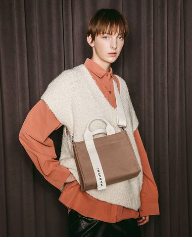  Marhen.J - Túi đeo vai chữ nhật vải bố Rico Mini Comfort 