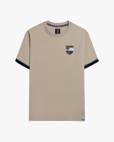  BEVERLY HILLS POLO CLUB - Áo thun nam cổ tròn tay ngắn trẻ trung 