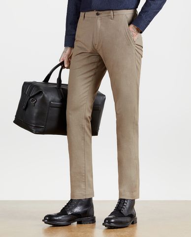  TED BAKER - Quần khaki nam phom suông Retinol 