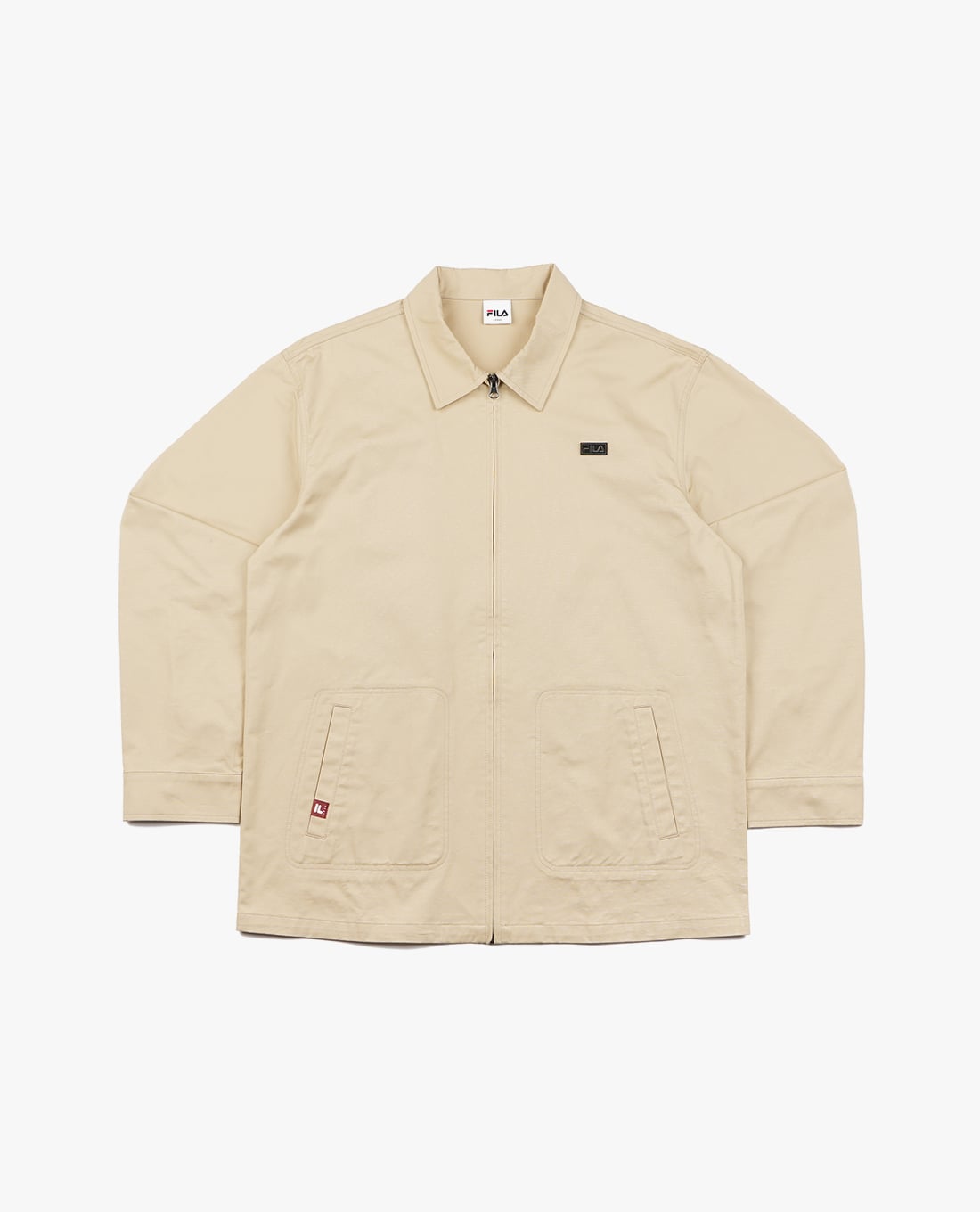 FILA - Áo khoác sơ mi unisex Classic Essential