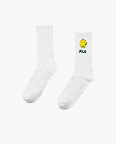  FILA - Vớ unisex cổ cao Tennis Club X Smiley 