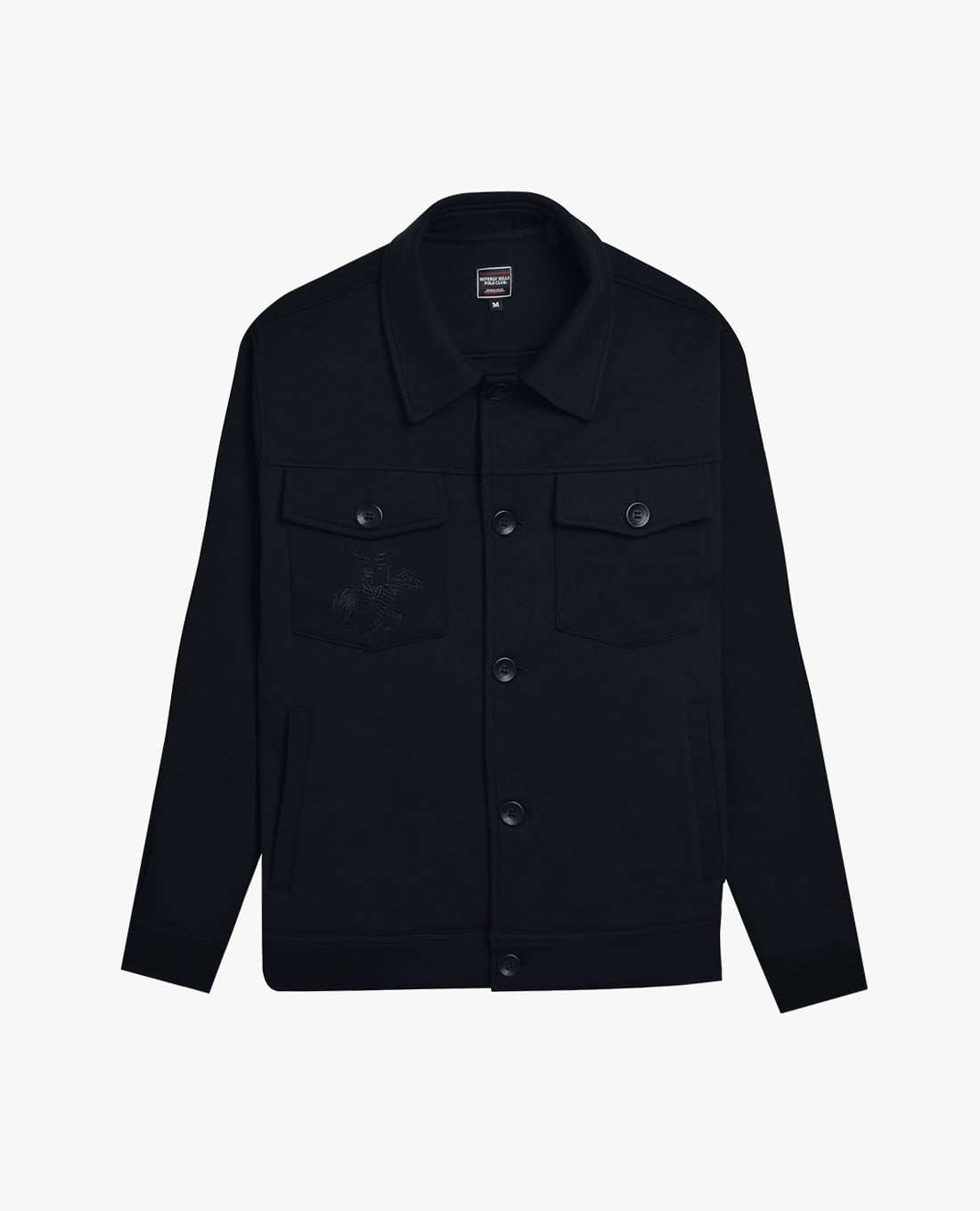 BEVERLY HILLS POLO CLUB - Áo khoác sơ mi nam cổ bẻ tay dài thời trang