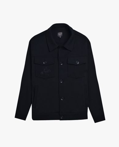  BEVERLY HILLS POLO CLUB - Áo khoác sơ mi nam cổ bẻ tay dài thời trang 