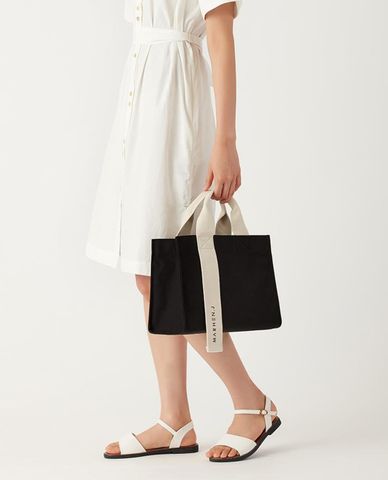  Marhen.J - Túi đeo vai nữ chữ nhật vải bố Rico 