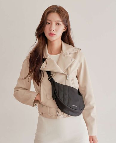  Marhen.J - Túi đeo vai nữ phom nửa hình tròn Luna 