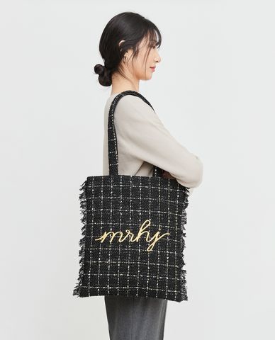  Marhen.J - Túi tote nữ vải bố chữ nhật Roze 