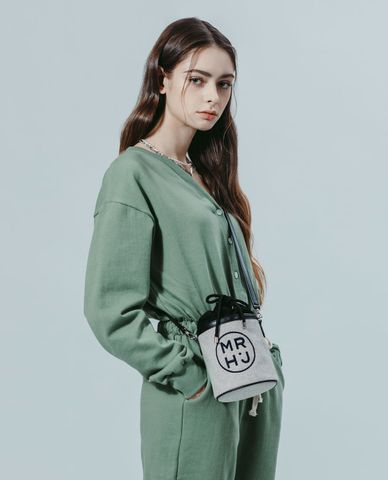  Marhen.J - Túi rút dây nữ hình trụ Soe 