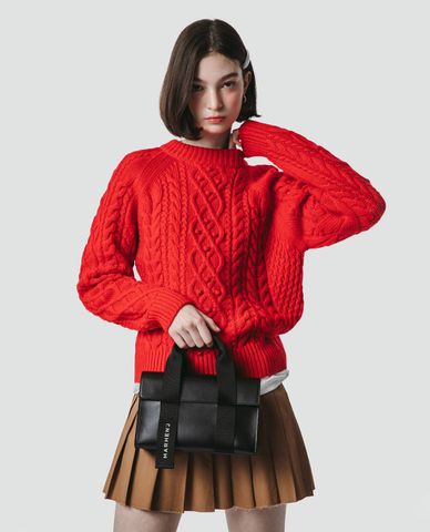  Marhen.J - Túi đeo vai nữ chữ nhật Ludy (Apple Leather Ver.) 