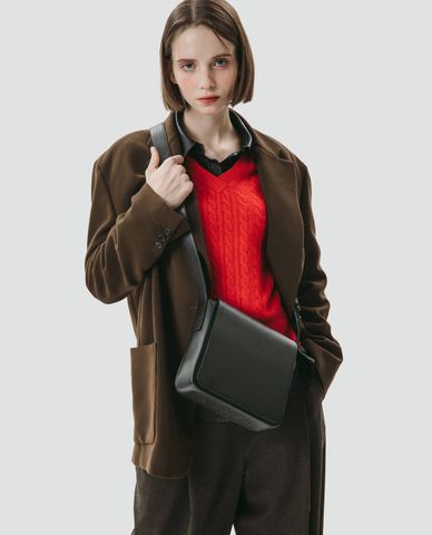  Marhen.J - Túi đeo chéo unisex phom chữ nhật thời trang Uni 