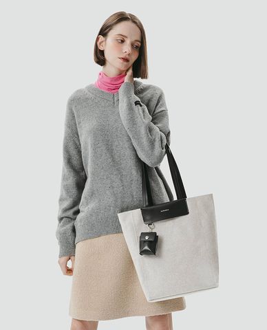  Marhen.J - Túi đeo vai nữ chữ nhật Wheat 