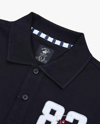  BEVERLY HILLS POLO CLUB - Áo polo nam cổ bẻ tay ngắn thời trang 