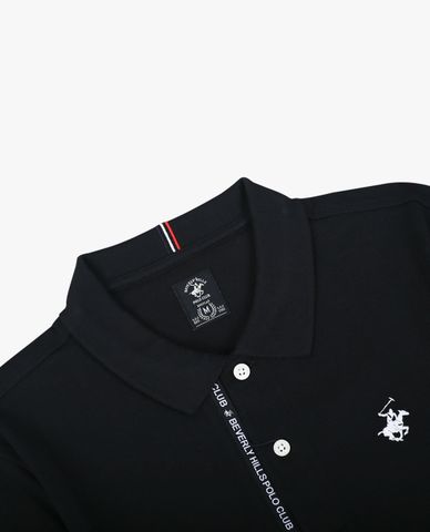  BEVERLY HILLS POLO CLUB - Áo polo nam cổ bẻ tay ngắn trẻ trung 