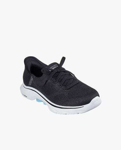  SKECHERS - Giày đi bộ nữ Slip Ins Go Walk 7 Via 