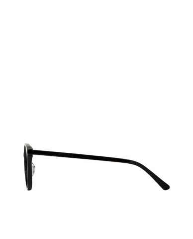  aojo - Gọng kính bo tròn cao cấp Black Glasses 