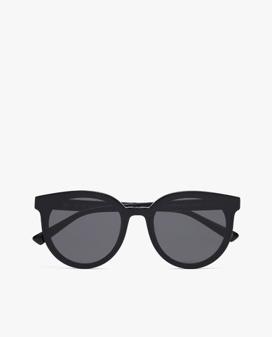  aojo - Kính mát tròn gọng bản dày 