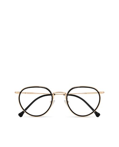  aojo - Gọng kính kim loại ánh vàng cao cấp 