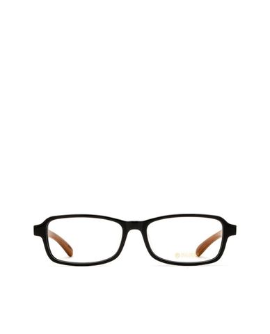  MUJOSH - Gọng kính chữ nhật họa tiết vân gỗ 