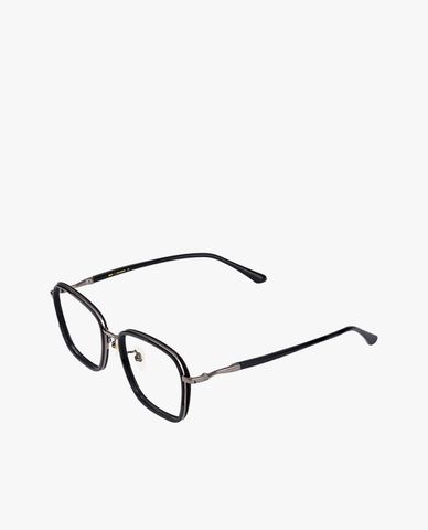  MUJOSH - Gọng kính kim loại chữ nhật thời trang 