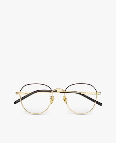  MUJOSH - Gọng kính tròn bảng mảnh thời trang 