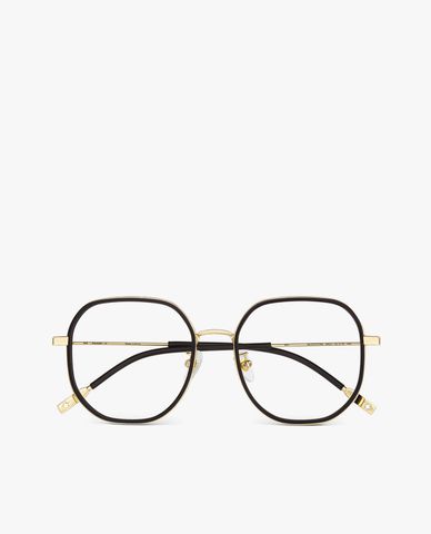  MUJOSH - Gọng kính vuông bản vừa phối viền thời trang 