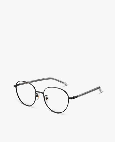  MUJOSH - Gọng kính tròn nữ bản mỏng thời trang 