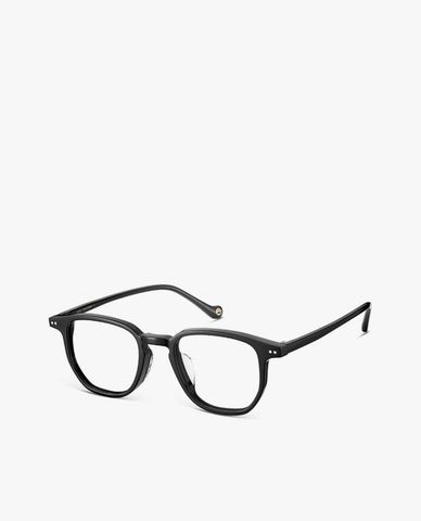  MUJOSH - Gọng kính đa giác unisex khung dày thời trang 