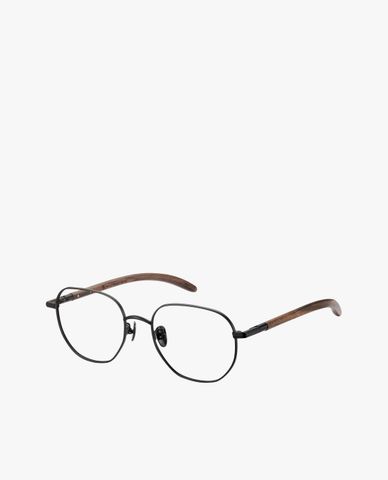  MUJOSH - Gọng kính đa giác unisex bo tròn cá tính 