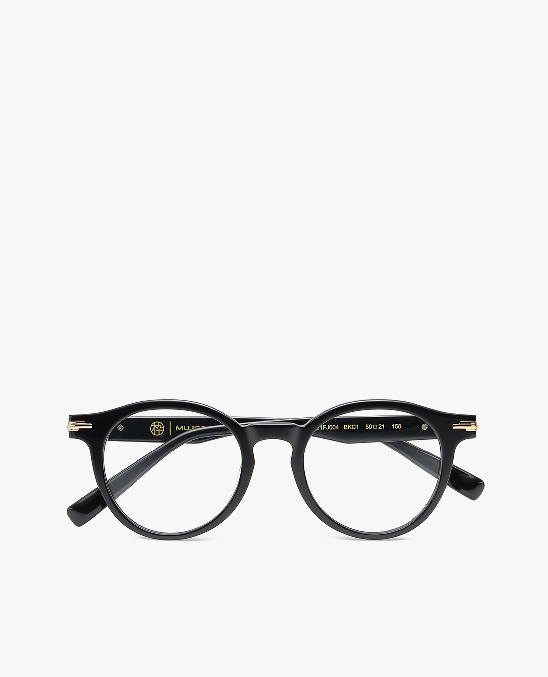 MUJOSH - Gọng kính tròn unisex bản vừa thời trang