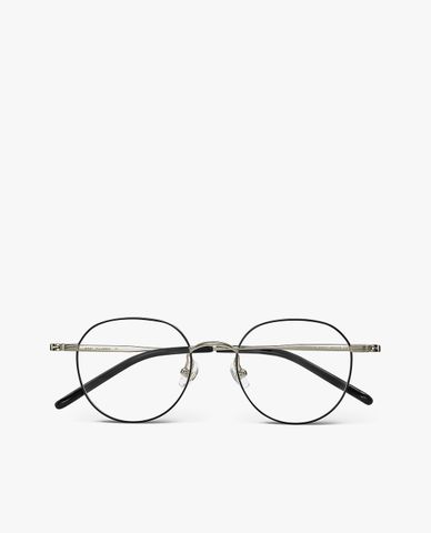  MUJOSH - Gọng kính tròn unisex bản mảnh thời trang 