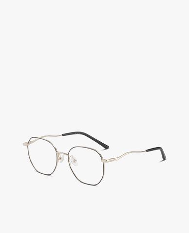  MUJOSH - Gọng kính tròn unisex bản mảnh thời trang 