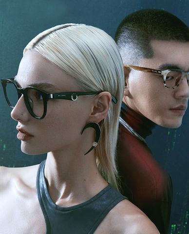  MUJOSH - Gọng kính vuông unisex bản vừa cá tính 