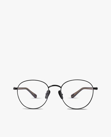  MUJOSH - Gọng kính tròn unisex dáng mảnh thời trang 