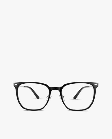  MUJOSH - Gọng kính vuông nam dáng mảnh hiện đại 