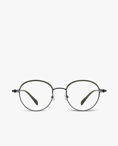  MUJOSH - Gọng kính oval unisex bản mảnh cá tính 