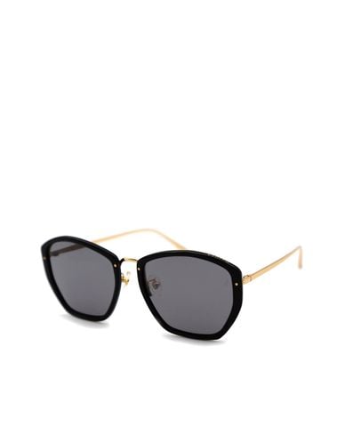  MUJOSH - Kính mát gọng đa giác bo tròn thời trang 