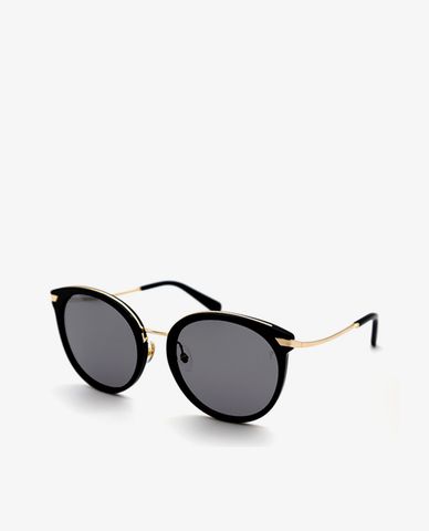  MUJOSH - Kính mát gọng tròn thời trang 