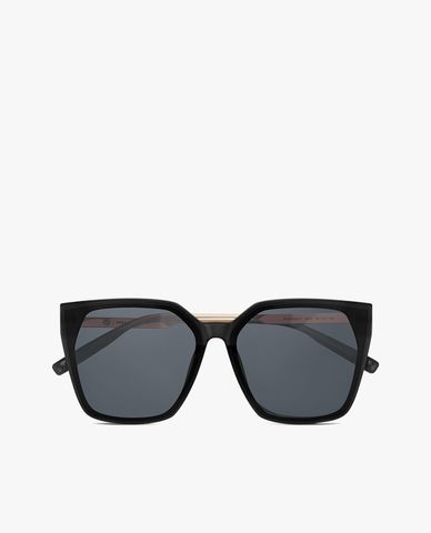  MUJOSH - Kính mát gọng đa giác bản dày thời trang 