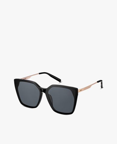  MUJOSH - Kính mát gọng đa giác bản dày thời trang 