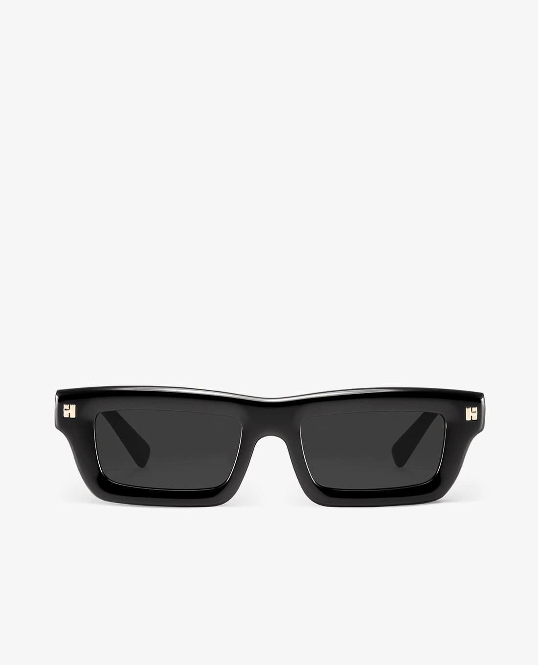 MUJOSH - Kính mát nam gọng chữ nhật bản dày cá tính