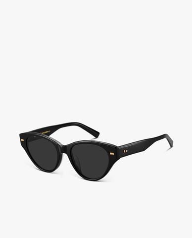  MUJOSH - Kính mát nữ gọng mắt mèo bản dày hiện đại 