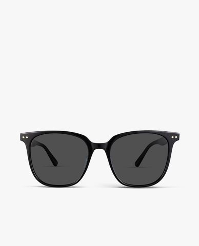  MUJOSH - Kính mát unisex gọng vuông bản vừa hiện đại 