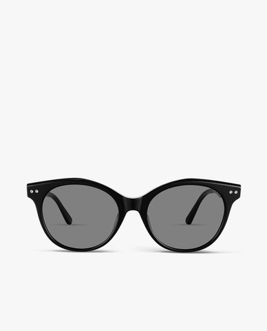  MUJOSH - Kính mát nữ gọng tròn bản vừa thời trang 