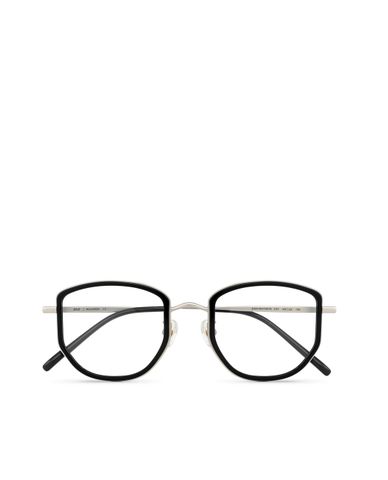  MUJOSH - Gọng kính đa giác kim loại cao cấp cá tính 