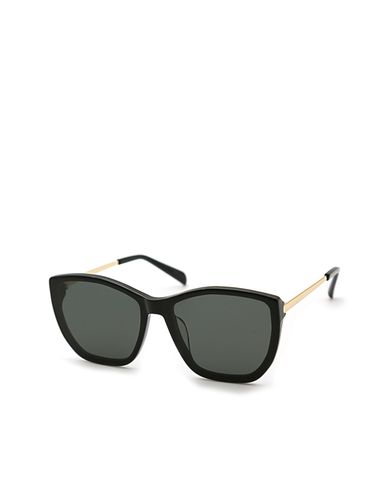  MUJOSH - Kính mát nữ bản dày phom bo tròn 