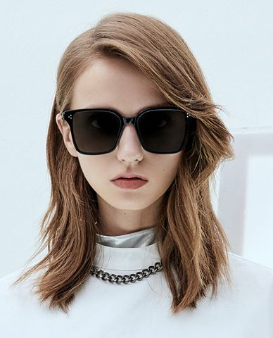  MUJOSH - Kính mát nữ phối gọng màu hổ phách 