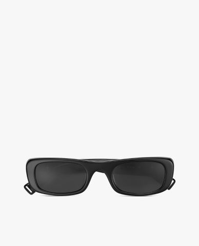  MUJOSH - Kính mát nữ gọng chữu nhật bản dày hiện đại 