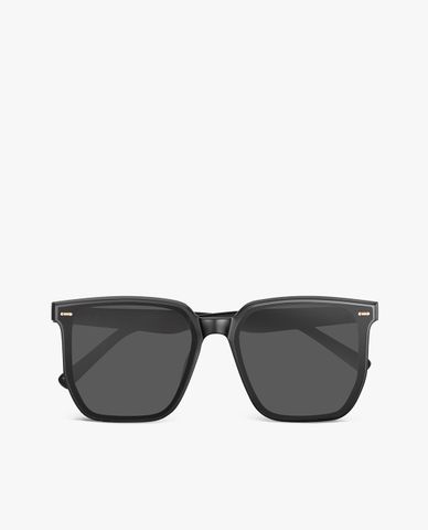  MUJOSH - Kính mát unisex gọng đa giác bản vừa thời trang 